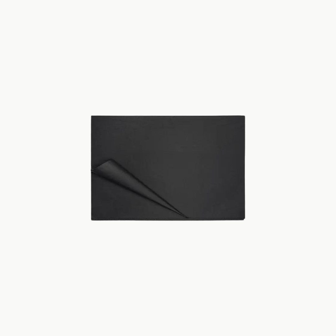 Black tissue paper