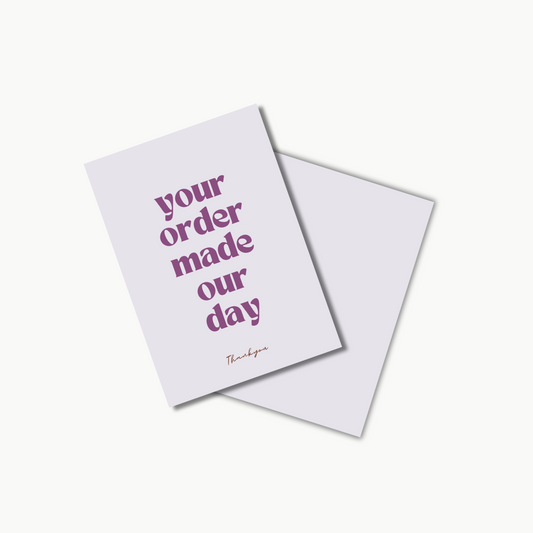 Happy Order Purple