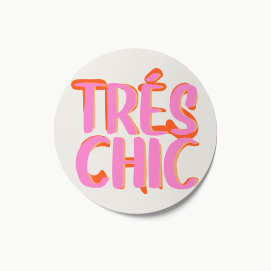 Sticker Trés Chic