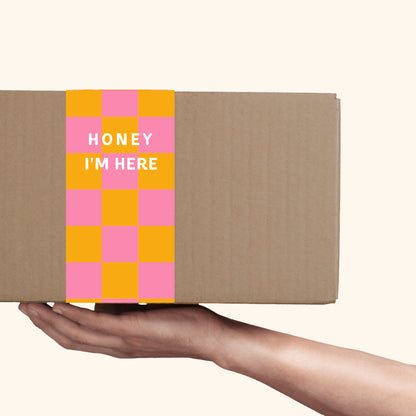 Closing sticker Honey