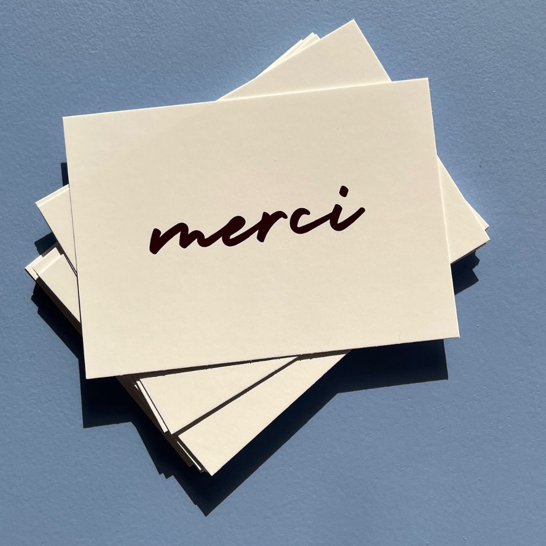 Merci Cards Natural